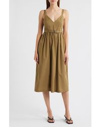 Steve Madden Kosta Halter Neck Mini Dress in Black | Lyst