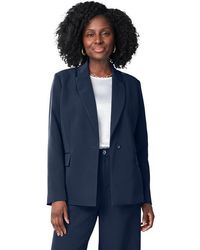 Jessica London - Bi-Stretch Shaped Blazer - Lyst