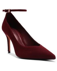 SCHUTZ SHOES - Mia Ankle Strap Pointed Toe Pump - Lyst