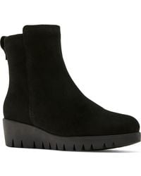 La Canadienne - Teagan City Dry Waterproof Wedge Bootie - Lyst