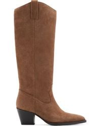 Mango - Lorrain Western Boot - Lyst