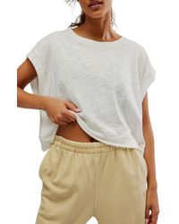 Free People - Fp Movement My Tee Time Open Back T-Shirt - Lyst