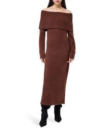 French Connection Emilia Embroidered Maxi Dress in Brown | Lyst French Connection Emilia Embroidered Maxi Dress in Brown | Lyst