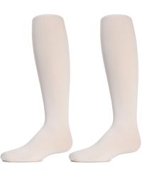 Memoi - 2 Pair Pack Essentials Nylon Tights - Lyst