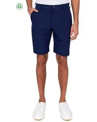 Con.struct - Regular Fit Solid Recycled Performance Flat Front Golf Shorts - Lyst