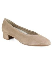 Munro - Hannah Block Heel Pump - Lyst