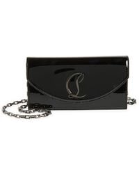 Christian Louboutin - Loubi54 Patent Leather Clutch - Lyst