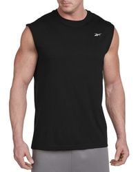 Reebok - Big & Tall Performance Jersey Tech Muscle Tee - Lyst