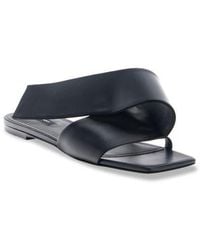 Givenchy - Twisted Ribbon Slide Sandal - Lyst