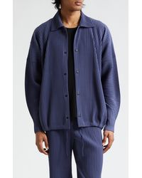 Homme Plissé Issey Miyake - Monthly Colors February Pleated Jacket - Lyst