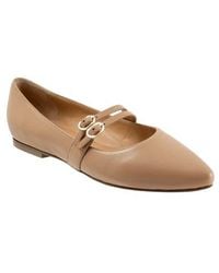 Trotters - Emerald Pointed Toe Mary Jane Flat - Lyst