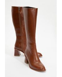 Prologue Shoes - Paradis Block Heel Knee High Boot - Lyst