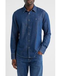 Rag & Bone - Tomlin Denim Button-Up Shirt - Lyst