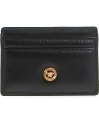 Versace - Medusa Leather Card Case - Lyst