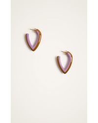 La DoubleJ - Dew Earrings Bicolor Mini - Lyst