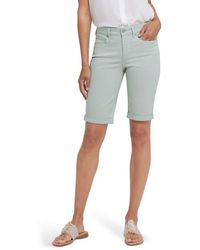 NYDJ - Briella Cuffed Bermuda Shorts - Lyst