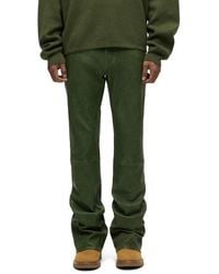 Hudson Jeans - Walker Kick Flare Leather Jeans - Lyst