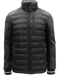 Point Zero - Cut And Sew Textured Nylon Transitional Jacket - Lyst
