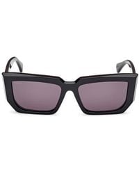 Max Mara - 54Mm Rectangular Sunglasses - Lyst