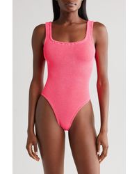 Hunza G - Crinkle One-piece Swimsuit - Lyst