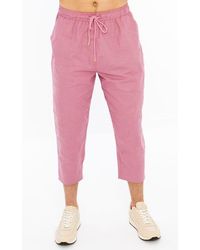 DAI MODA - Yahyah Linen Drawstring Pant - Lyst