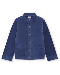 Fortela - Welder Suede Leather Jacket - Lyst