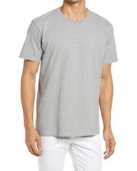 FRAME - Logo Cotton T-Shirt - Lyst