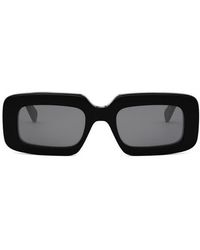 Celine - Triomphe 53Mm Rectangular Sunglasses - Lyst