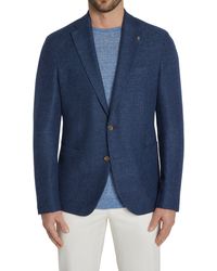 Jack Victor - Hampton Solid Knit Wool & Linen Blend Sport Coat - Lyst