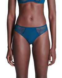 Simone Perele - 'delice' Embroidered Thong - Lyst