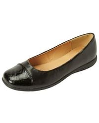 Comfortview - The Fay Slip On Flat - Lyst