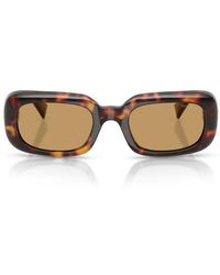 Miu Miu - 52Mm Rectangular Sunglasses - Lyst