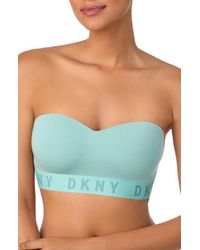 DKNY - Cozy Removable Strap Wireless Bra - Lyst