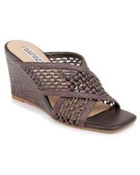 Badgley Mischka - Xandria Wedge Sandal - Lyst
