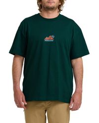 Billabong - Reach The Peak Adventure Division Organic Cotton Graphic T-Shirt - Lyst