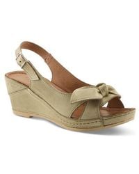 Spring Step - Chassidy Wedge Sandal - Lyst