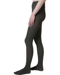 Stems - Cable Tights - Lyst