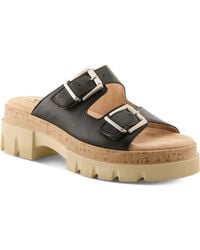 Spring Step - Marbello Platform Slide Sandal - Lyst