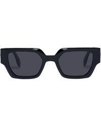 Le Specs - Polyblock 51mm D-frame Sunglasses - Lyst