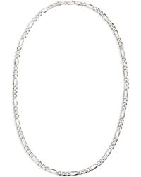 Argento Vivo Sterling Silver - Argento Vivo Sterling Figaro Chain Necklace At Nordstrom - Lyst