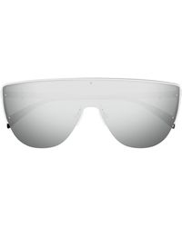 Alexander McQueen - 99mm Oversize Mask Sunglasses - Lyst
