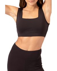 Threads For Thought - Amorette Square Neck Sports Bra - Lyst