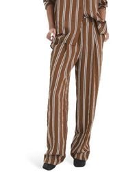 Mango - Pantalon Salsi Stripe Straight Leg Pants - Lyst