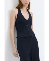 Mango - Halter Vest - Lyst