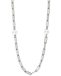 Tory Burch - Good Luck Chain Necklace - Lyst