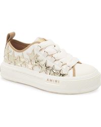 Amiri - Stars Court Low Top Platform Sneaker - Lyst