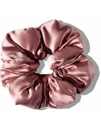 Drowsy Sleep CO - Silk Padded Scrunchie - Lyst