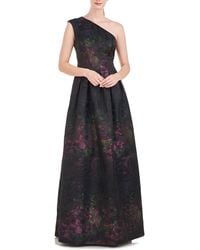 Kay Unger - Cara One-shoulder Gown - Lyst