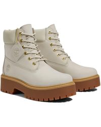 Timberland - Stone Street 6-inch Waterproof Lace-up Leather Boot - Lyst