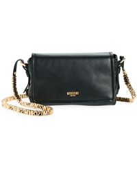 Moschino - Mini Letter Leather Shoulder Bag - Lyst